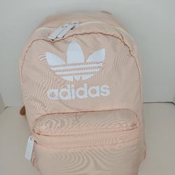 Adidas Originals 3 Stripes Trifold Mini Backpack Pink Travel Sports Bag 90288