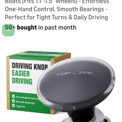 Steering wheel knob