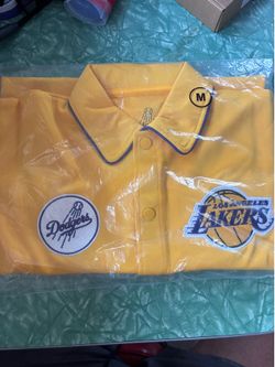 Lakers night dodgers retro warmup jersey