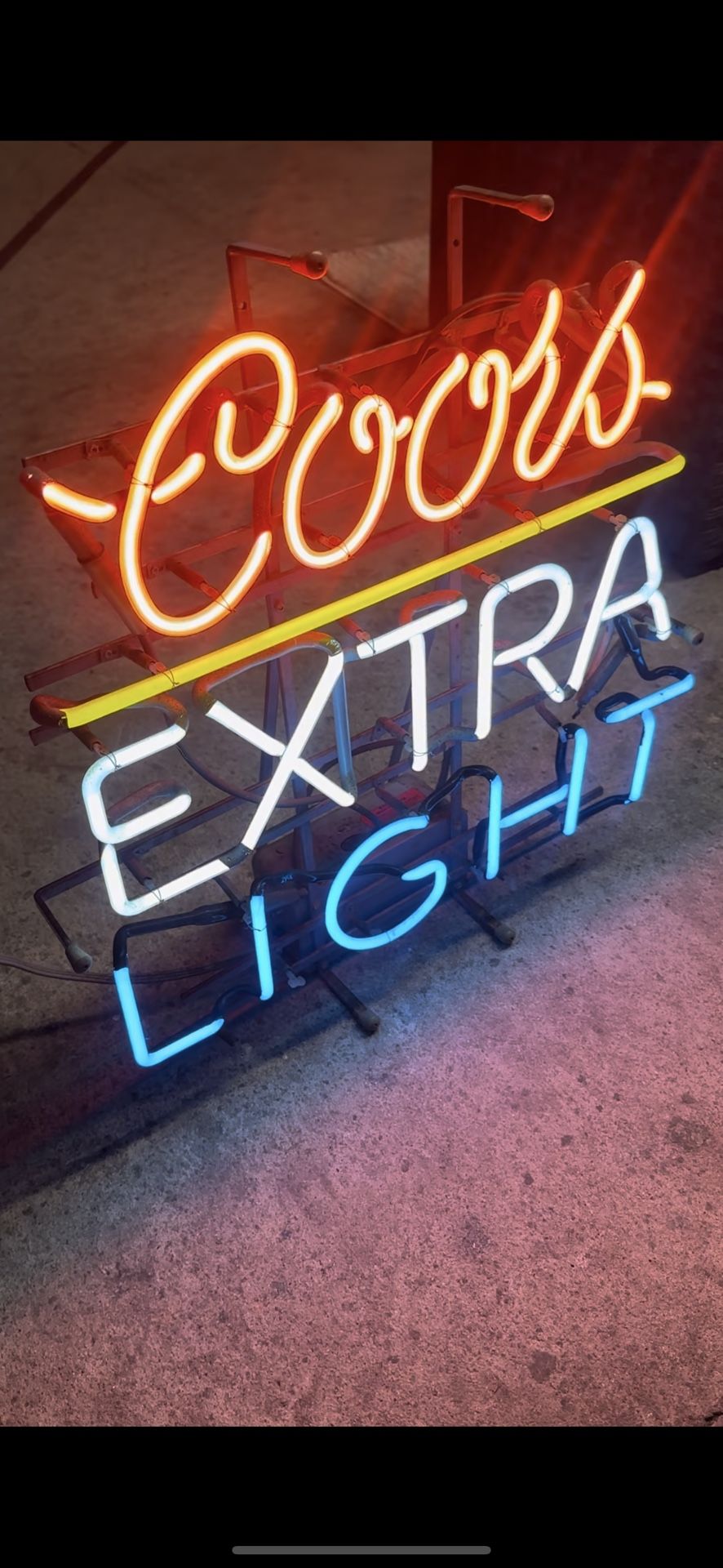 Coors Light Neon sign  150 OBO 