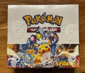 POKEMON TCG SCARLET & VIOLET SURGING SPARKS BOOTER BOX FACTORY SEALED