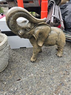 Large Elephant Statue