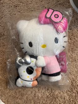Hello Kitty Cafe 10th Anniversary Plush