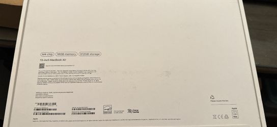 Brand New Sealed Apple MacBook Air M4 13” | 16GB RAM | 512GB SSD