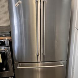 Kitchen Aid Refrigerator French Doors Stainless Steel 