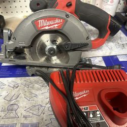 Milwaukee Skill Saw  With Battery & Charger