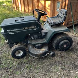 Craftsman Riding Mower And Implements
