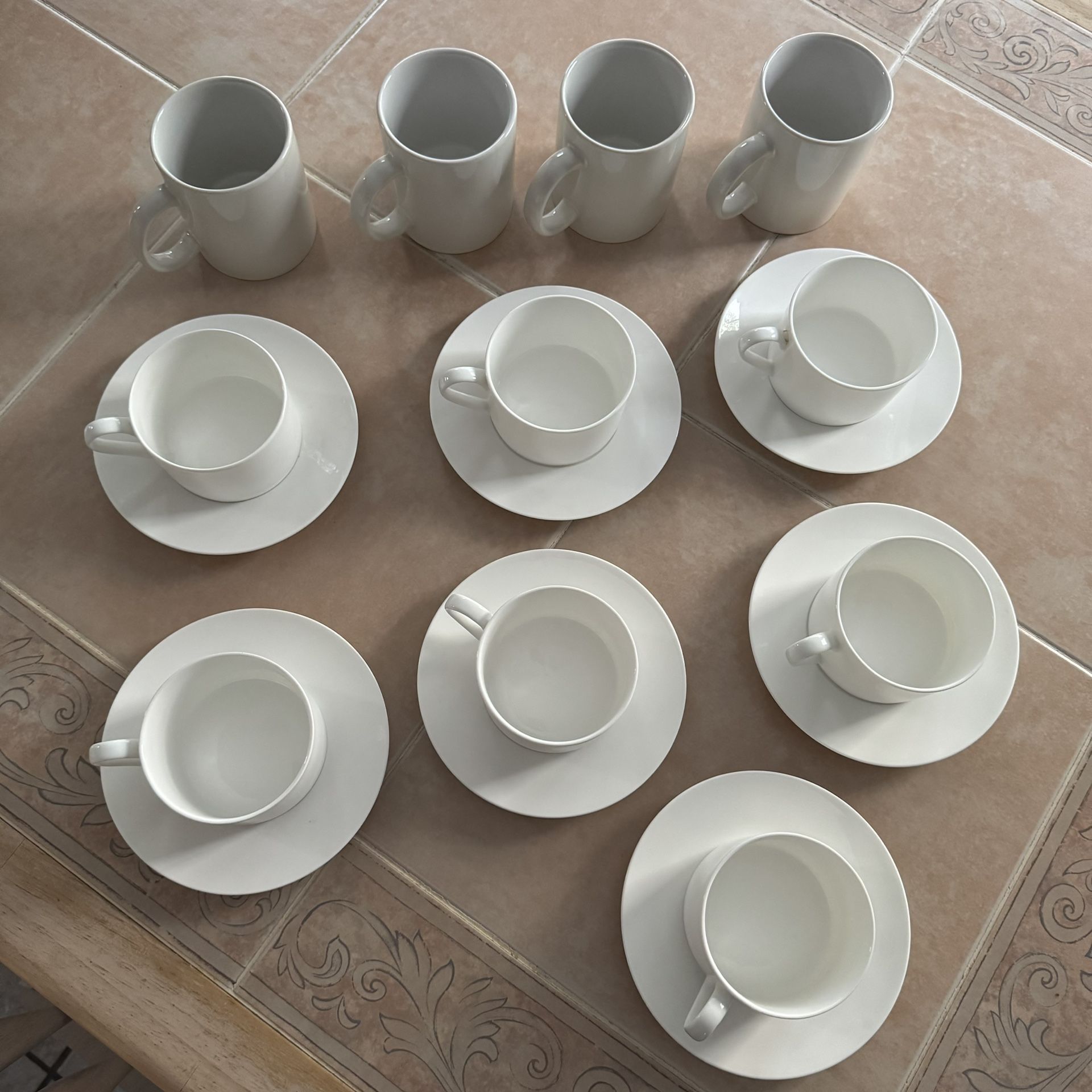 Gibson Elite Cups and Saucers Plus Extra Mugs