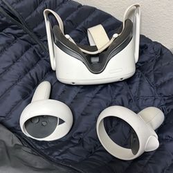 Vr Headset With Joysticks