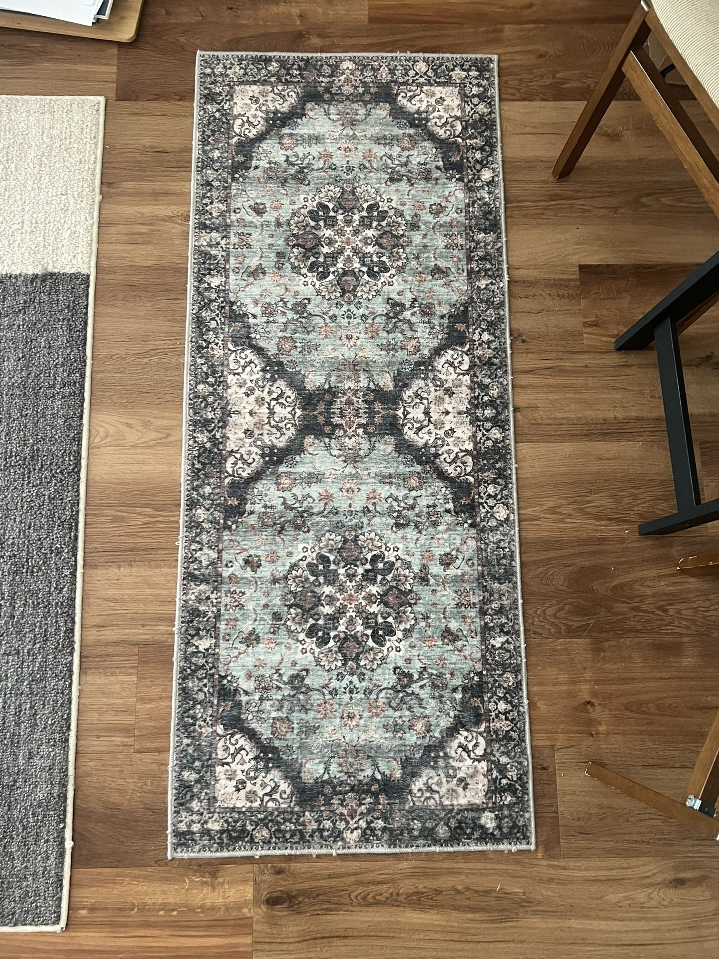 Blue Hallway Rug