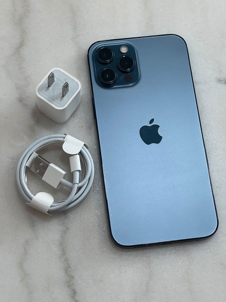 iPhone 12 Pro Max  , Factory Unlocked,  Excellent Condition Like New 