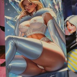 ARTIST ALLEY MULTIVERSE SAGA EMMA FROST RISQUE COSPLAY (Comic Book) 🏜🚢🏜