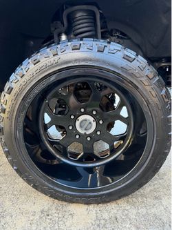 F250 22x12 fuel forged wheels on Nitto ridge grapplers