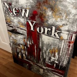 New york Paining 3 *4.5 