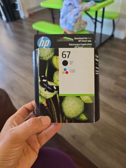 Hp ink 67 blk/clr cartridges