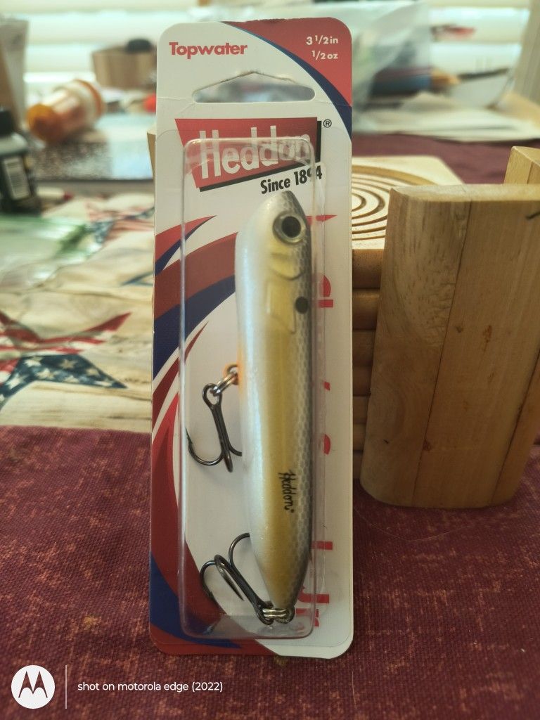 Fishing Heddon Chug'n Spook Jr Topwater 1/2 oz 