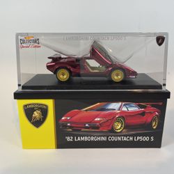 Hot Wheels RLC '82 Lamborghini Countach Red spectraflame W/ Box