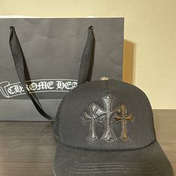 Chrome Hearts Trucker Cemetary Black