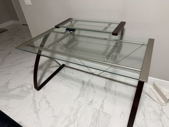 Glass Desk