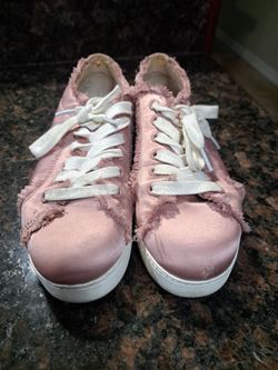 Libby Edelman Satin Sneakers – Size 7