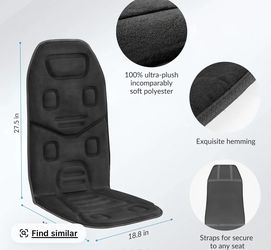 Back Massager with Heat, Vibration Massage Seat Cushion #5 $40