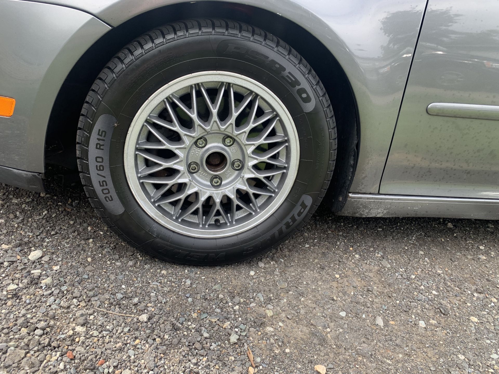 Audi rims 15s with 60 series tires brand new
