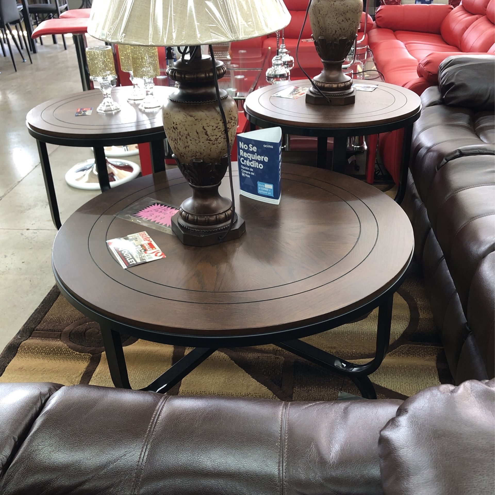 3 Piece Coffee Table  Set  By Ashley 