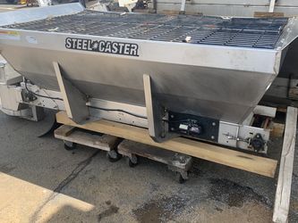 Fisher Steel Caster Salt Spreader
