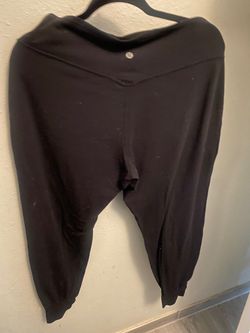 Lululemon black align joggers size 12