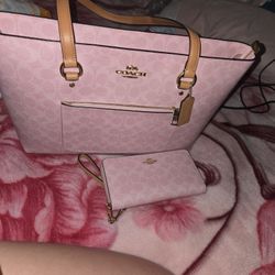 Coach X Powder Pink 