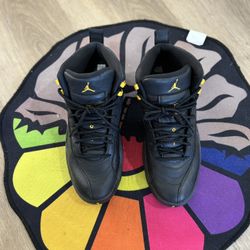 Jordan 12 Black Taxi Size 10.5