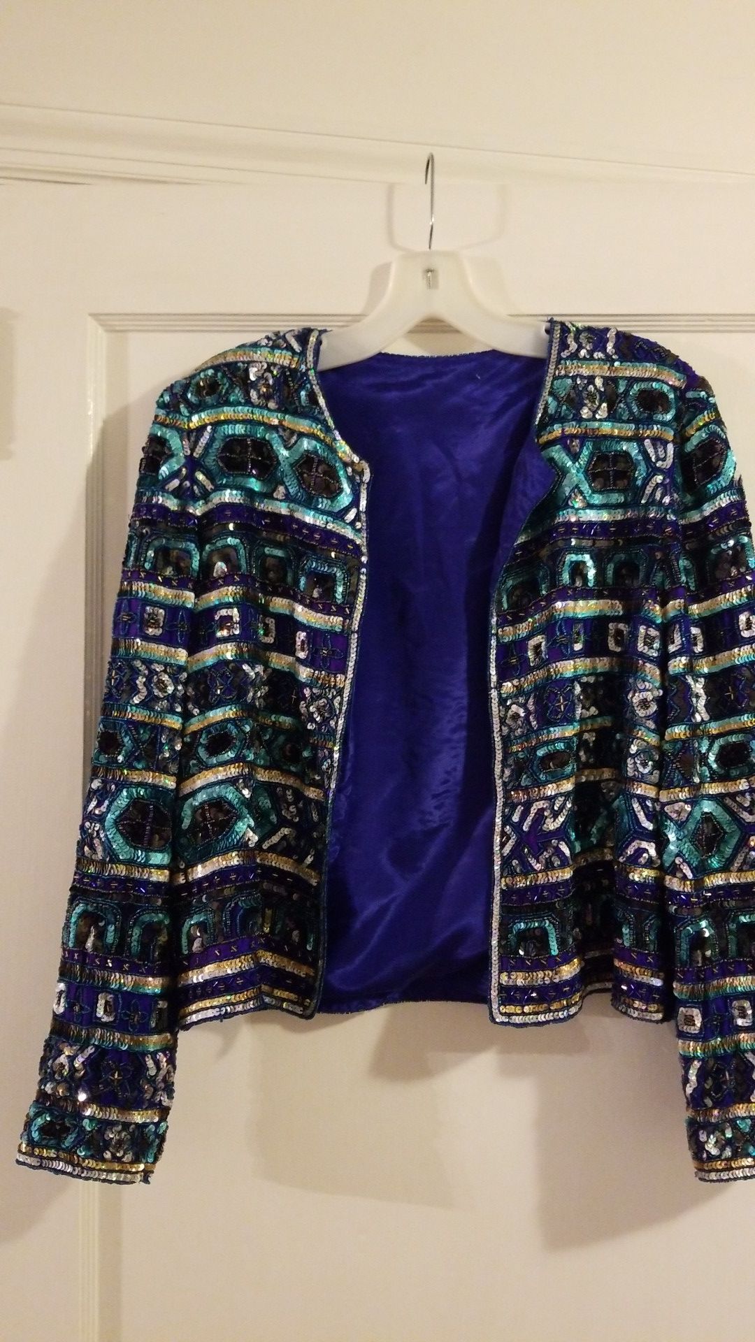 Sequin and Beaded Jacket