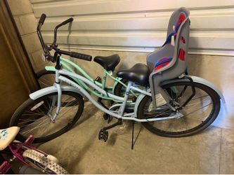 Beach Cruiser with toddler seat