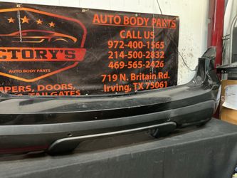 FORD EXPLORER 2018-2019 REAR BUMPER with SENSORS OEM