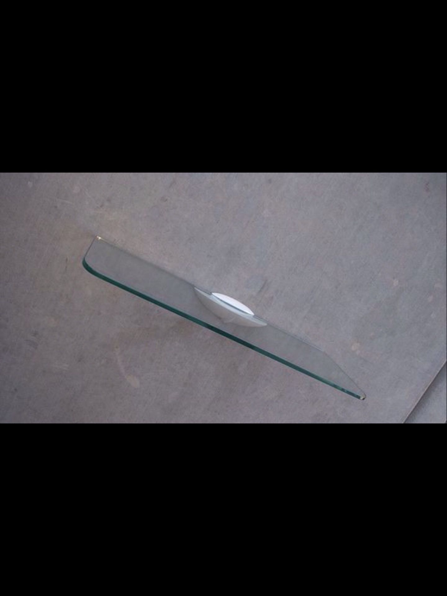 Floating Glass shelves