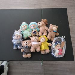 Authentic Pop Mart Labubus/Ted 2 Plushies