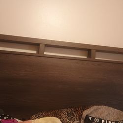 Queen Bed Head Board And 2 End Tables