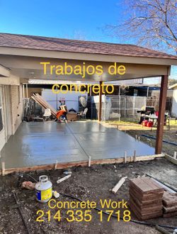Concrete base