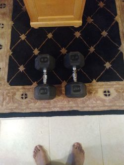 50lbs Dumbbells $125