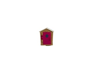 Unbranded Mini Dollhouse Wooden Cabin Out House