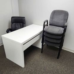 Office Desk And Chairs 