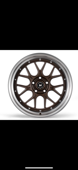 18” m flow forged lite weight rims set 5x100 5x114.3 avail Honda scion Subaru Toyota Lexus Infiniti  more