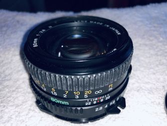 Mamiya Sekor C 80mm f/2.8 N Lens for 645 M645 1000s Pro TL
