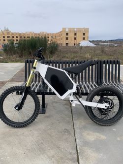 72V 10kW Electric Dirt Bike – Faster Than Surron / Talaria – 90 Mile Range 70 MPH