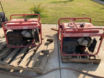 2 Working Generators- Pick up in Arvin