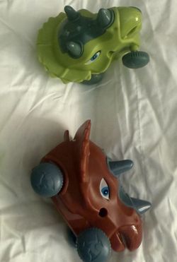 Dinosaur 🦖 Cars In Eggs 🪺 Set Of 6