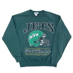 1997 NFL New York Jets Crewneck Sweater Size Medium