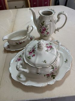 Porcelain Saucer And Plate