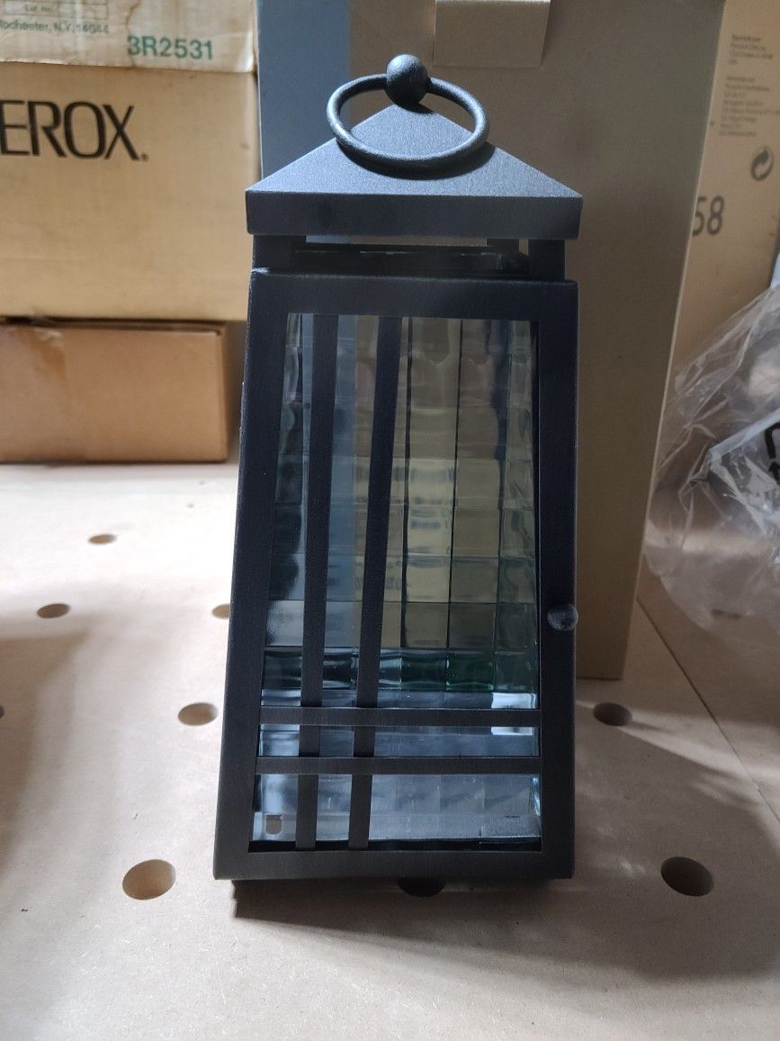 Partylite Westhered Zinc Lantern