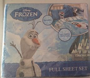 Frozen Bed Sheets Size Full